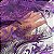 TULE BORADADO RENDA CORD METALIC 2 | 1,30m | MAGETA PURPLE - Imagem 3