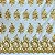 TULE BORADADO RENDA CORD METALIC 2 | 1,30m | DOURADO - Imagem 7