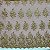TULE BORADADO RENDA CORD METALIC 2 | 1,30m | INCA GOLD - Imagem 4