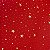 TECIDO OXFORD NATAL ESTRELADO | 0,50cm X 1,50m | VERMELHO / DOURADO - Imagem 2