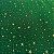 TECIDO OXFORD NATAL ESTRELADO | 0,50cm X 1,50m | VERE / DOURADO - Imagem 2