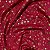 TECIDO OXFORD NATAL FLOCOS | 0,50cm X 1,50m | VERMELHO / DOURADO - Imagem 1