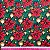 TECIDO TRICOLINE DIGITAL NATAL | 1,50m X 0,50cm | FLORES NATALINAS - Imagem 2