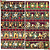 TRICOLINE DIGITAL ESTAMPADA BARRADA NATAL | 1,50m X 0,55cm - 100% ALGODÃO | ENFEITES DOURADOS - Imagem 3