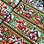 TRICOLINE DIGITAL ESTAMPADA BARRADA NATAL | 1,50cm X 0,55cm - 100% ALGODÃO | POLO NORTE - Imagem 1