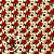 TECIDO TRICOLINE DIGITAL NATAL | 0,50cm X 1,50m - 100% Algodão | BICO DE PAPAGAIO VASOS - Imagem 1