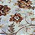 TECIDO GORGURINHO MISTO | 2,20m | FLORES BEGE 0235017B - Imagem 2
