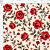 TRICOLINE BAHAMAS ESTAMPADO PREMIUM | 0,50cm X 1,50m - 100% Algodão | Rosas Des: 9050 V291 - Imagem 2