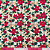 TRICOLINE BAHAMAS DIGITAL PREMIUM | 0,50cm X 1,50m - 100% Algodão | FLORES NATALINAS  Des: 9001 E230 - Imagem 3