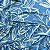 TECIDO VISCOSE | 1,50m - 100% Viscose | Folhas Azul - Imagem 1