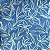 TECIDO VISCOSE | 1,50m - 100% Viscose | Folhas Azul - Imagem 2