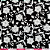 TECIDO VISCOLINHO ESTAMPADO | 0,50cm X 1,47m - 100% Viscose | I0164D - Imagem 4