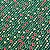 Tricoline Estampada Natalino | 0,50cm X 1,50m | Coração Verde - Imagem 2