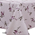 TOALHA DE MESA PLÁSTICO TÉRMICO | 1m X 1,37m | FLORES ROXAS 1306BX - Imagem 1
