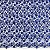 Renda Barrada Premium | 1,30m - 100% Poliéster | Azul - Imagem 2