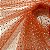 Tule Glitter Constelação Pontilhada - 1,50m - Terracota - Imagem 1