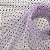 Tule Glitter Constelação Pontilhada - 1,50m - Lilás - Imagem 1