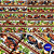 Tecido Tricoline Barrada Digital 10 Barrados 100% Algodão -  0,55cm X 1,50m - Churrasco Gaúcho 3753 - Imagem 2