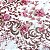 Tule Glitter Floral 3D Bordado - 100% Poliéster  1,30m 250g/m² - Rosa Bebê R0-5 - Imagem 5