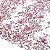 Tule Glitter Floral 3D Bordado - 100% Poliéster  1,30m 250g/m² - Rosa Bebê R0-5 - Imagem 2