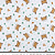 Tecido Fralda 100% Algodão Dupla Dohler - 0,75cm X 0,70cm - Raposa 174 - Imagem 3