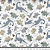 Tecido Fralda 100% Algodão Dupla Dohler - 0,75cm X 0,70cm - Dinossaouro 03 - Imagem 3