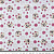 Tecido Fralda 100% Algodão Dupla Dohler - 0,75cm X 0,70cm - Gatinha Baby 01 - Imagem 3