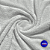 Tecido Atoalhado Felpudo 100% Algodão – Alta Absorção e Maciez - 0,50cm X 1,40m - Branco - Imagem 1