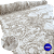 Tecido Renda Tule Bordado Com Pedraria Premium - 1,20m - Bege 9230-06 - Imagem 1