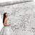 Tule Glitter Floral 3D Bordado - 100% Poliéster  1,30m 250g/m² - Branco BR-1 D#12 - Imagem 1