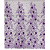 Tule Glitter Floral 3D Bordado - 100% Poliéster  1,30m 250g/m² - Roxo RX-3 - Imagem 3