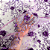 Tule Glitter Floral 3D Bordado - 100% Poliéster  1,30m 250g/m² - Roxo RX-3 - Imagem 4