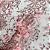Tule Glitter Floral 3D Bordado - 100% Poliéster  1,30m 250g/m² - Rosa Bebê R0-9 D#12 - Imagem 3