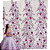 Tule Glitter Floral 3D Bordado - 100% Poliéster  1,30m 250g/m² - Rosa RO-3 D#12 - Imagem 4