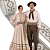 Faixa Pampa Gaúcha e Campeira Guarda Pampa - 10cm - Marrom Com Bege - Imagem 4