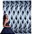 Tule Glitter Floral 3D Bordado - 100% Poliamida 1,40m 250g/m² - Azul Marinho - Imagem 2
