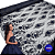 Tule Glitter Floral 3D Bordado - 100% Poliamida 1,40m 250g/m² - Azul Marinho - Imagem 1