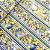 Tricoline Barrada DIgital 10 Barrados E1 - 0,55cm X 1,50m - Enfeites de Limão 16397 - Imagem 2