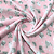 Tecido Microsoft Pettenati Estampado Antialérgico - 1m X 1,63m - Animais Rosa - Imagem 3