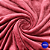 Tecido Fleece Liso Premium – Super Macio e Quentinho | 1m X 1,60m | Vermelho Pêssego - Imagem 1