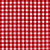 Tecido Xadrez de Poliéster | 1,40m - 5mm x 5mm | Vermelho - Imagem 1