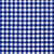Tecido Xadrez de Poliéster | 1,40m - 5mm x 5mm | Azul Royal - Imagem 1