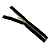 Zíper de Metal nº 5 Dourado Autotravante 18cm – Preto 310 - Imagem 2