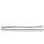 Zíper de Nylon Fino com Reforço 45cm – 100% Poliéster - Branco 110 - Imagem 4