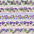 Tricoline Barrada Digital 10 Barrados E2 - 100% Algodão 0,55cm X 1,50m - Violetas 3463 - Imagem 2