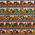 Tricoline Barrada Digital 10 Barrados E2 - 100% Algodão 0,55cm X 1,50m - Girassol e Abóboras 3978 - Imagem 3