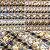 Tricoline Barrada Digital 10 Barrados E2 - 100% Algodão 0,55cm X 1,50m - Natal Enfeires Dourados  4228 - Imagem 2