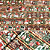 Tricoline Barrada Digital 10 Barrados E2 - 100% Algodão 0,55cm X 1,50m - Noite De Natal 4212 - Imagem 4