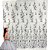 Tule Glitter Floral 3D Bordado LULU - 100% Poliéster  1,30m 250g/m² - Azul Serenity AZ-8 - Imagem 3