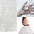 Tule Glitter Floral 3D Bordado LULU - 100% Poliéster  1,30m 250g/m² - Branco BR-1 - Imagem 6
